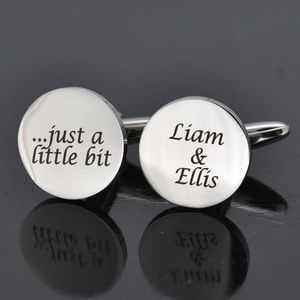 personalized cufflinks